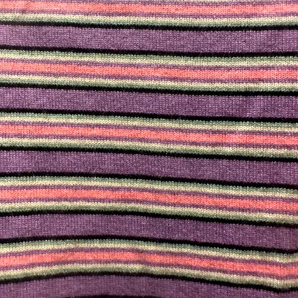 Max Studio Horizontally Striped 100% Cashmere Sha… - image 3